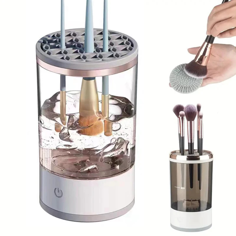 Beauty Makeup Vanity - Limpiador de Brochas de Maquillaje Eléctrico
