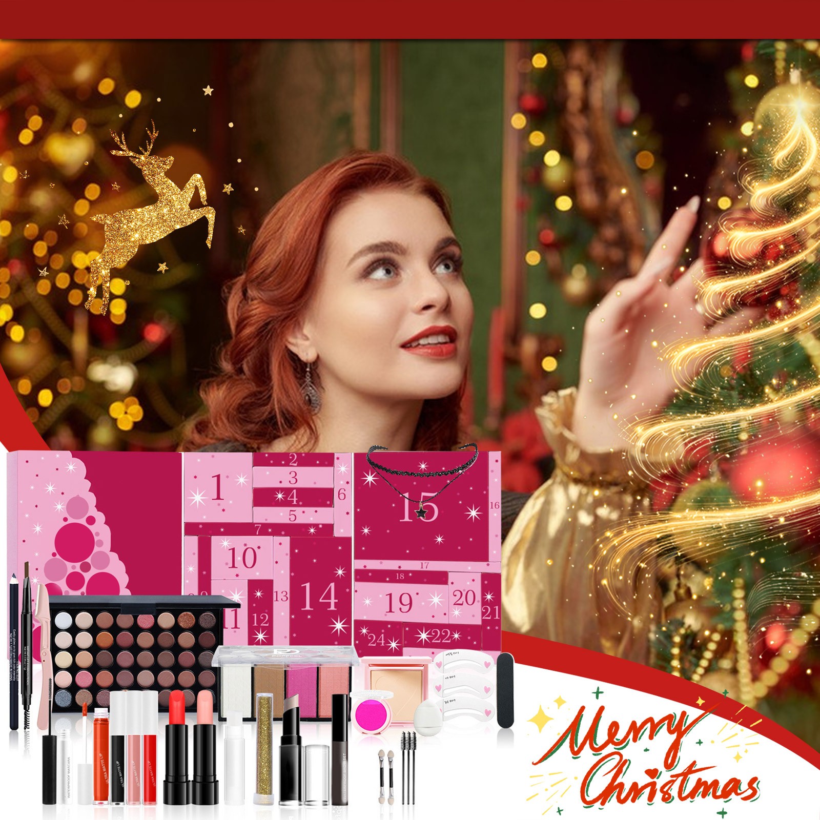 Beauty Makeup School - Calendario de Adviento de maquillaje para