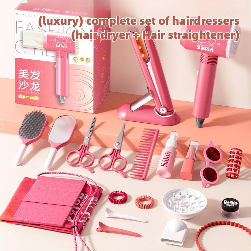 Beauty Makeup Set For Kids - Juego de salón de belleza para