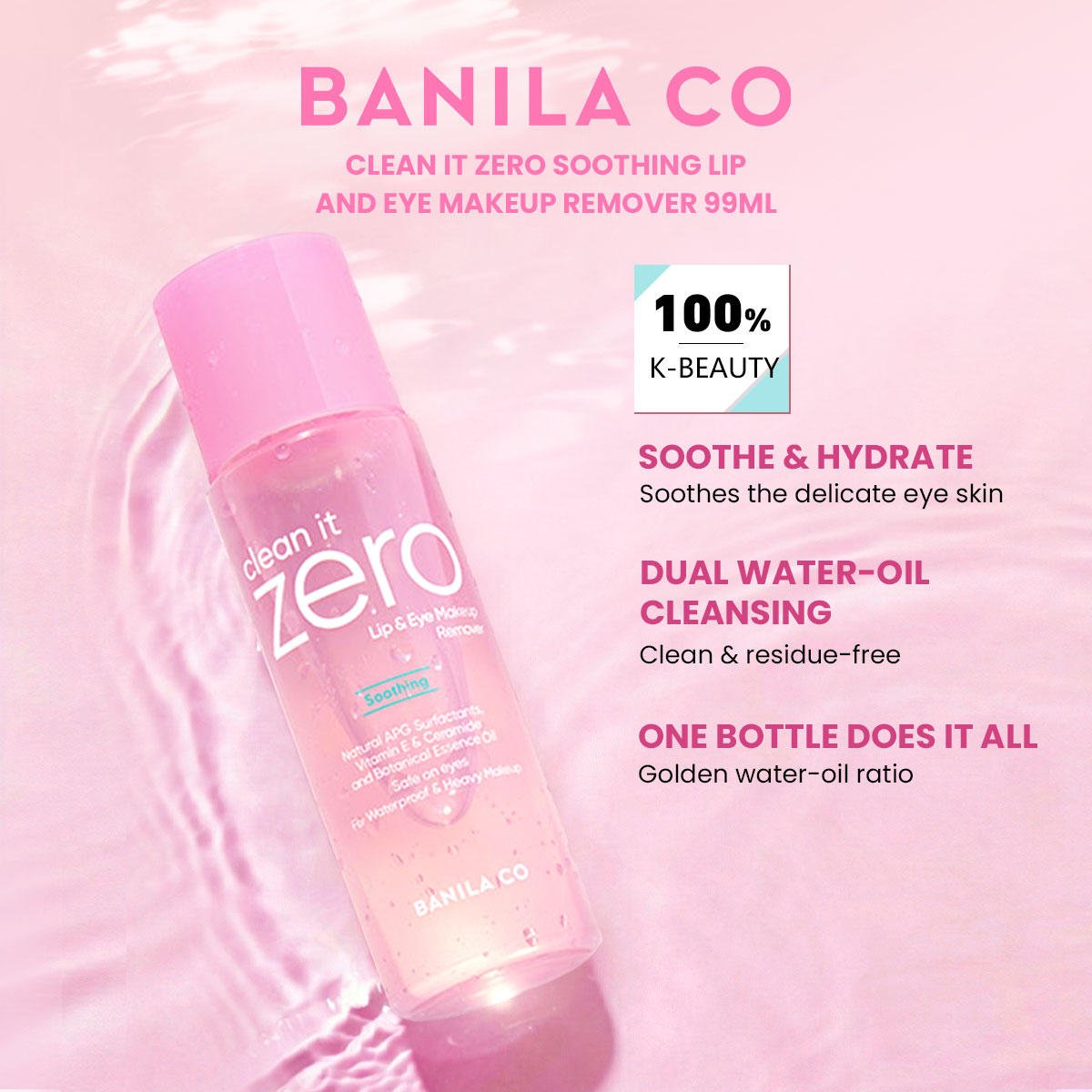 Beauty Makeup Vanity - BANILA CO Clean it Zero -