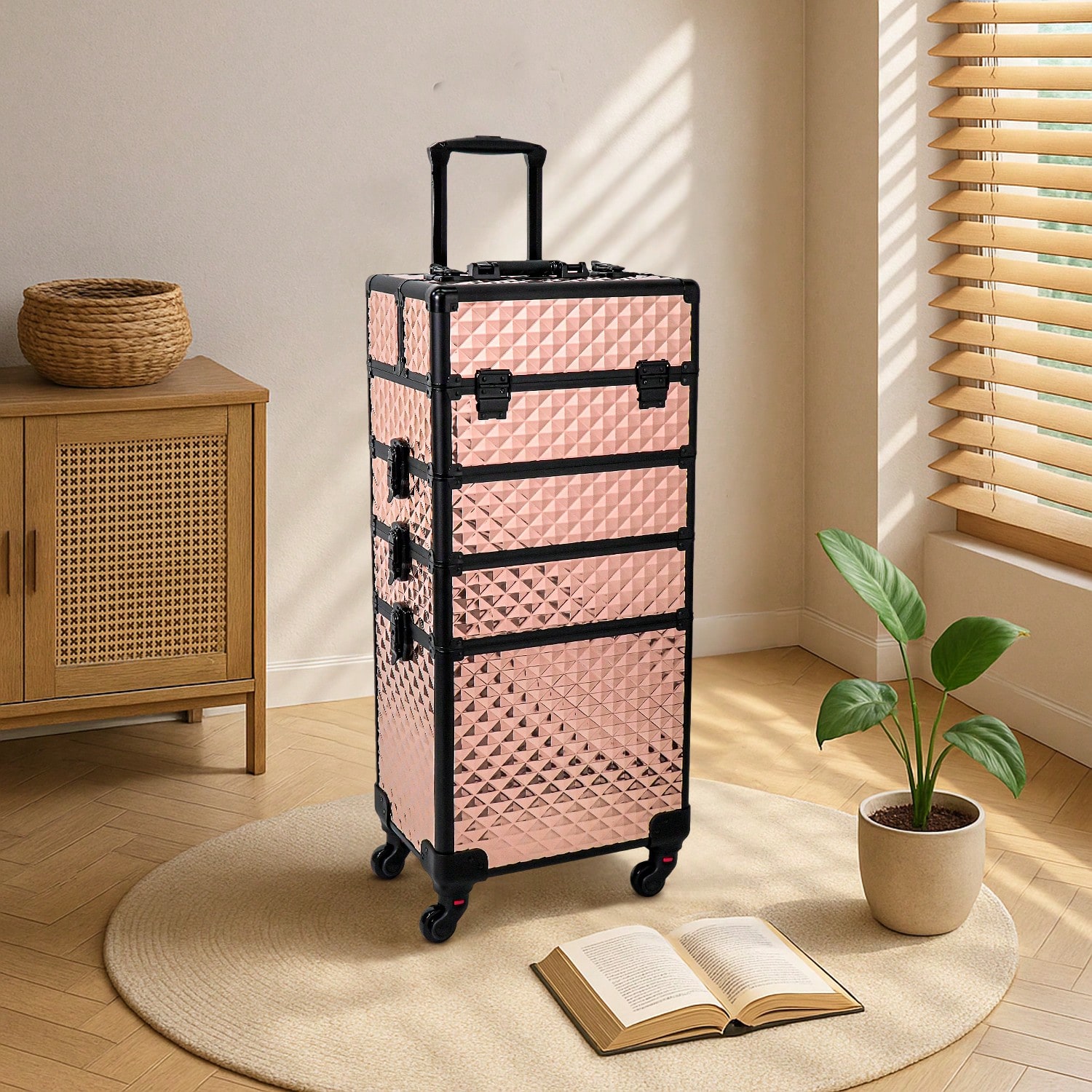 Makeup Organizer - Maleta de Maquillaje con Ruedas 4