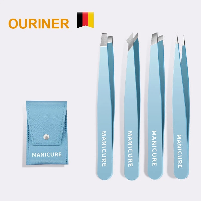 Beauty Makeup Remover - Pinzas para cejas, extractor de pelos
