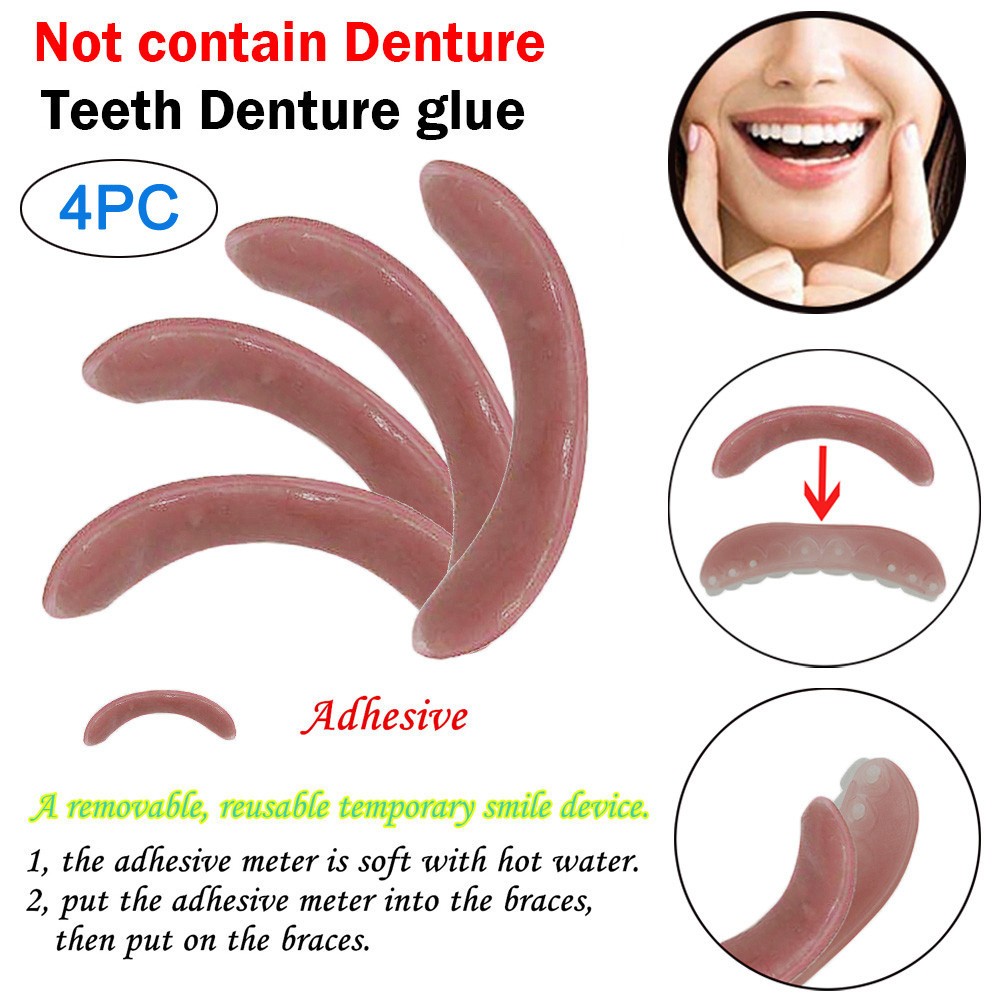 Teeth Whitening Strips - 4/8 Uds. Tirantes blanqueadores tira adhesiva