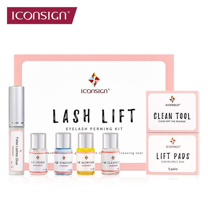 Beauty Full Makeup - ICONSIGN-Kit de levantamiento de pestañas, conjunto