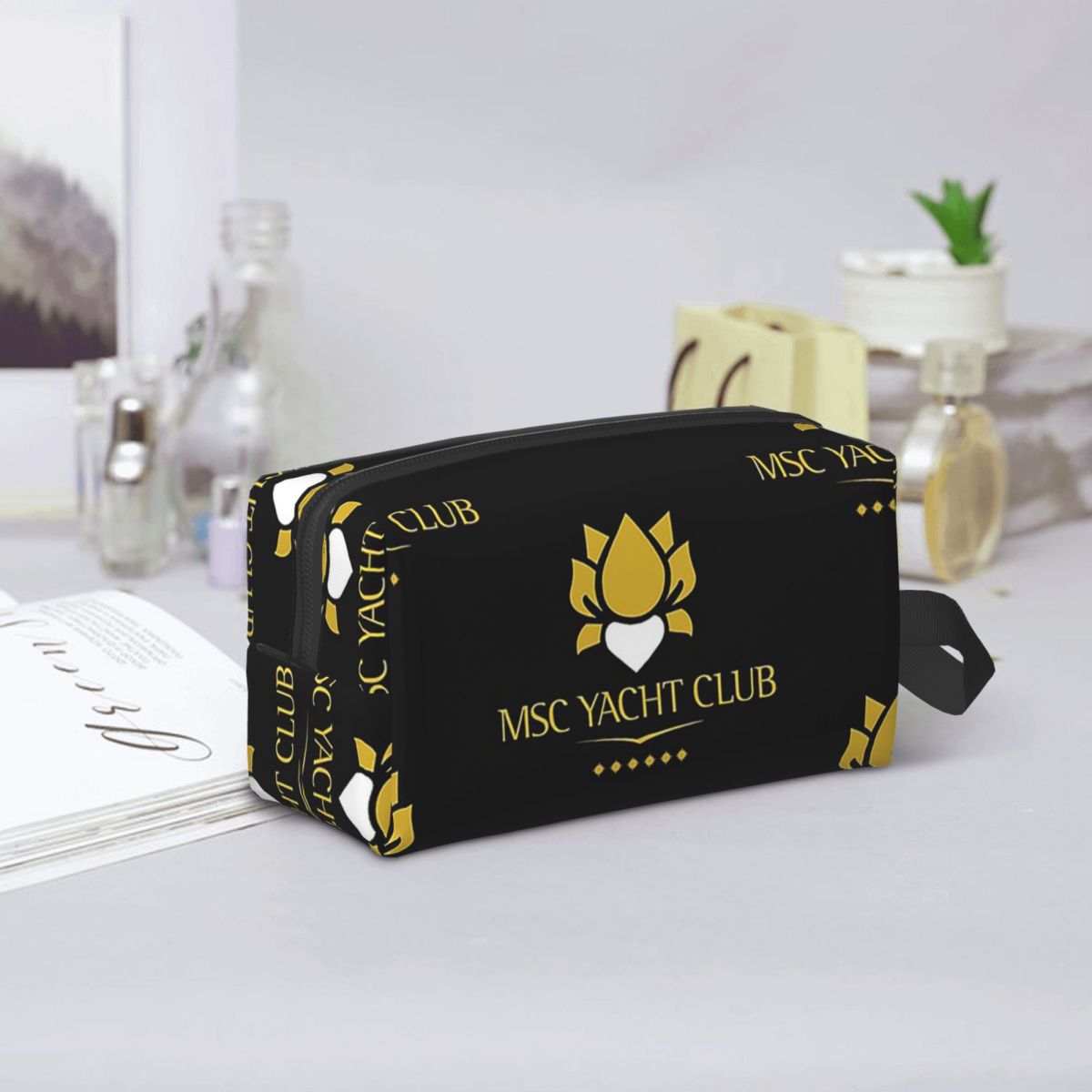 Beauty Makeup Logo Design - Bolsa de maquillaje con diseño de