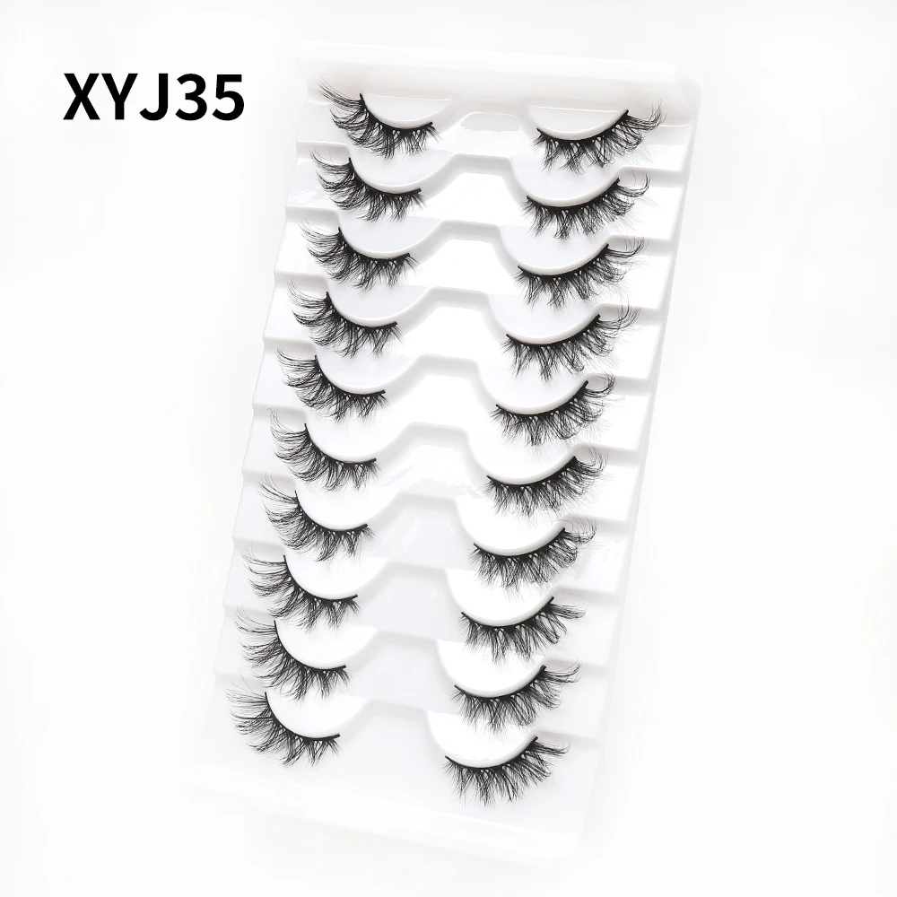 Beauty Full Makeup - Nuevo 10 pares de pestañas postizas
