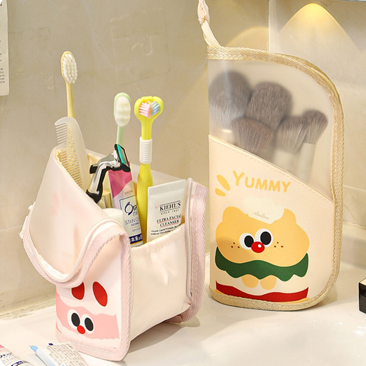 Beauty Makeup Vanity - Bolsa de cosméticos para mujer, organizador