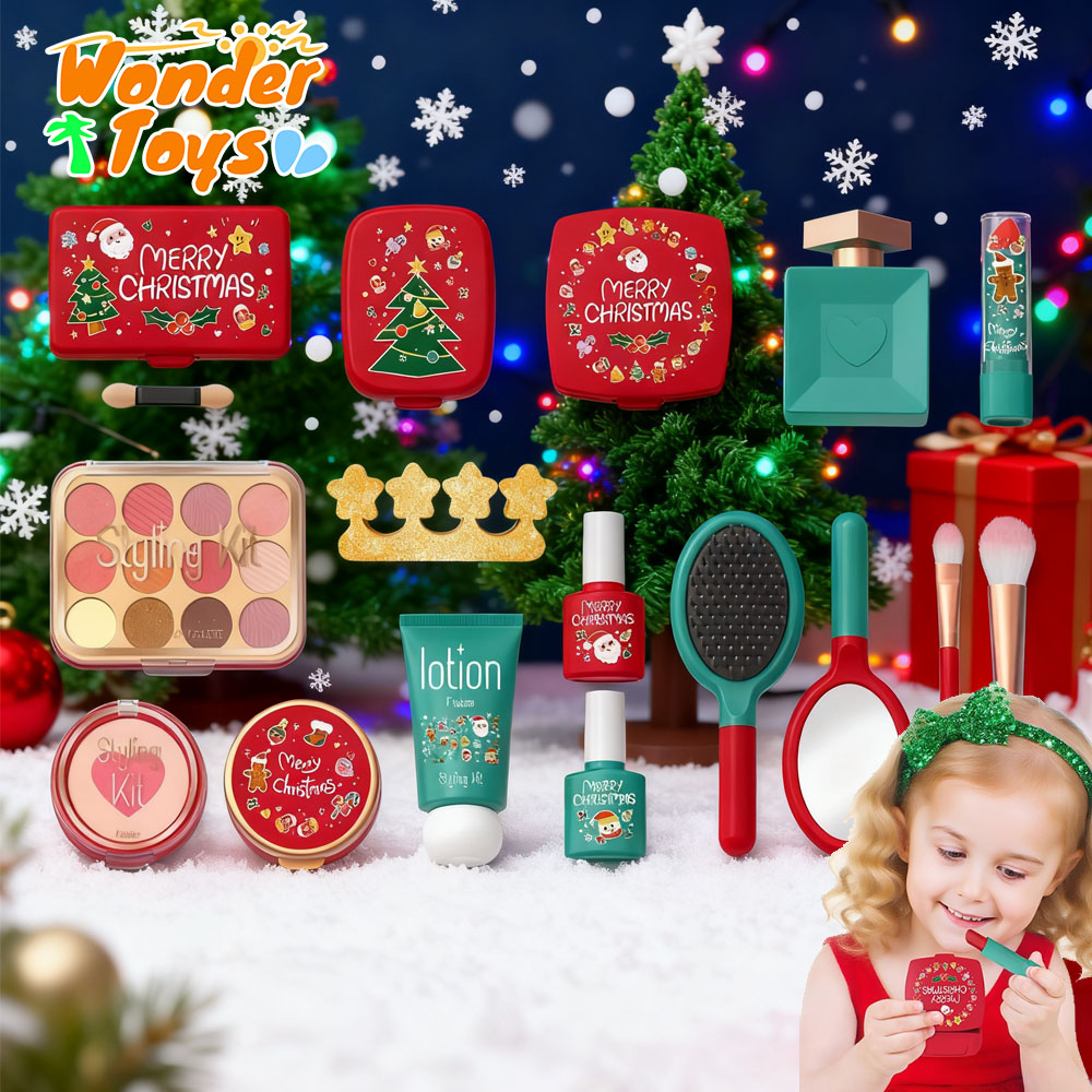Beauty Makeup Set For Kids - Maquillaje para niñas, lápiz labial para