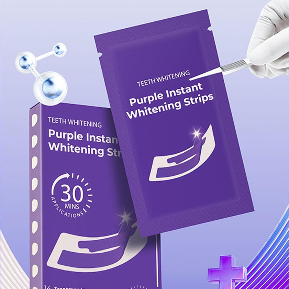 Teeth Whitening Strips - Tiras Blanqueadoras Dentales V34 - Tiras