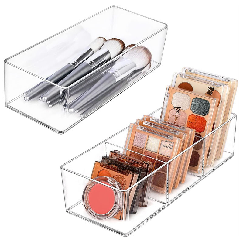 Beauty Makeup Box - Caja de almacenamiento de cosméticos acrílica