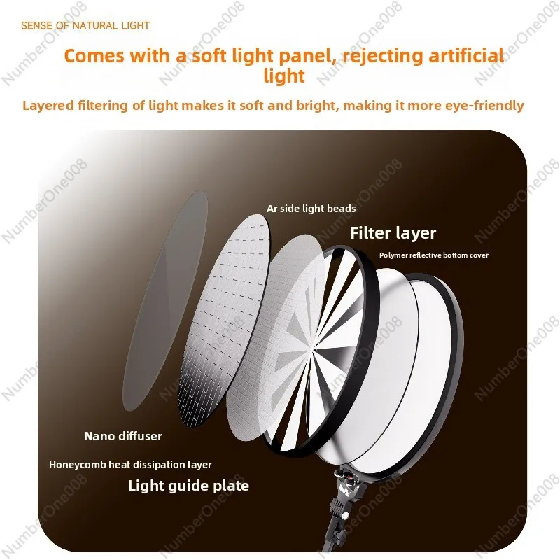 360 °   Aro de Luz Giratorio c - Beauty Full Makeup reseña y precio