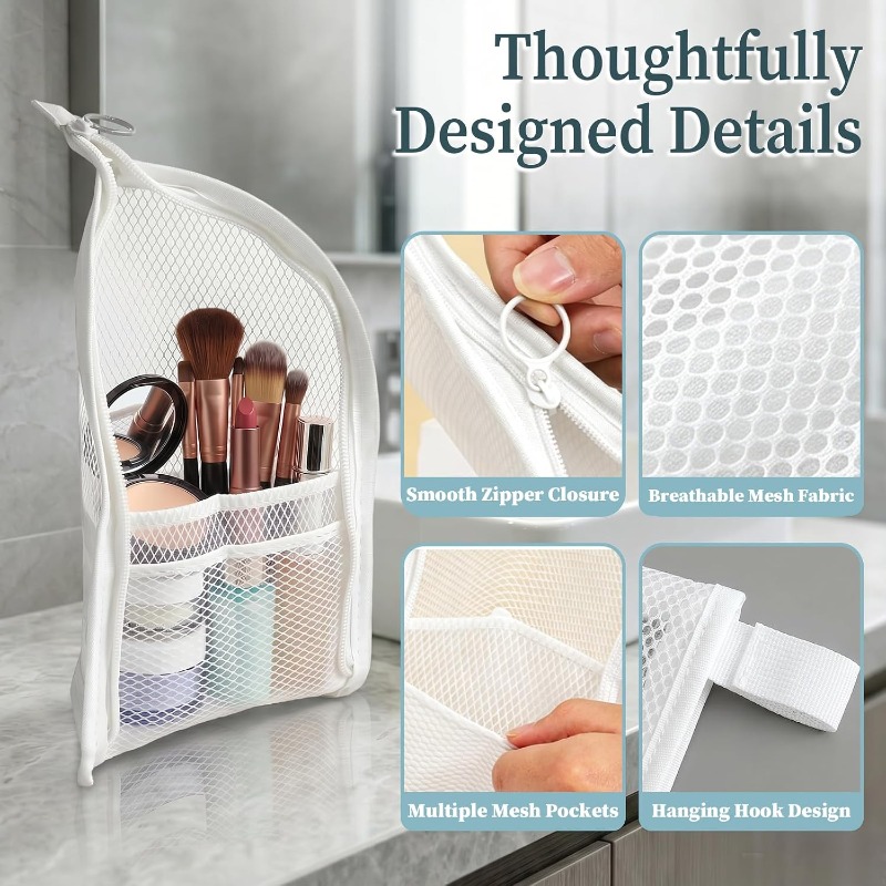 Bolsa de aseo de malla transpi - Beauty Makeup Vanity reseña y precio