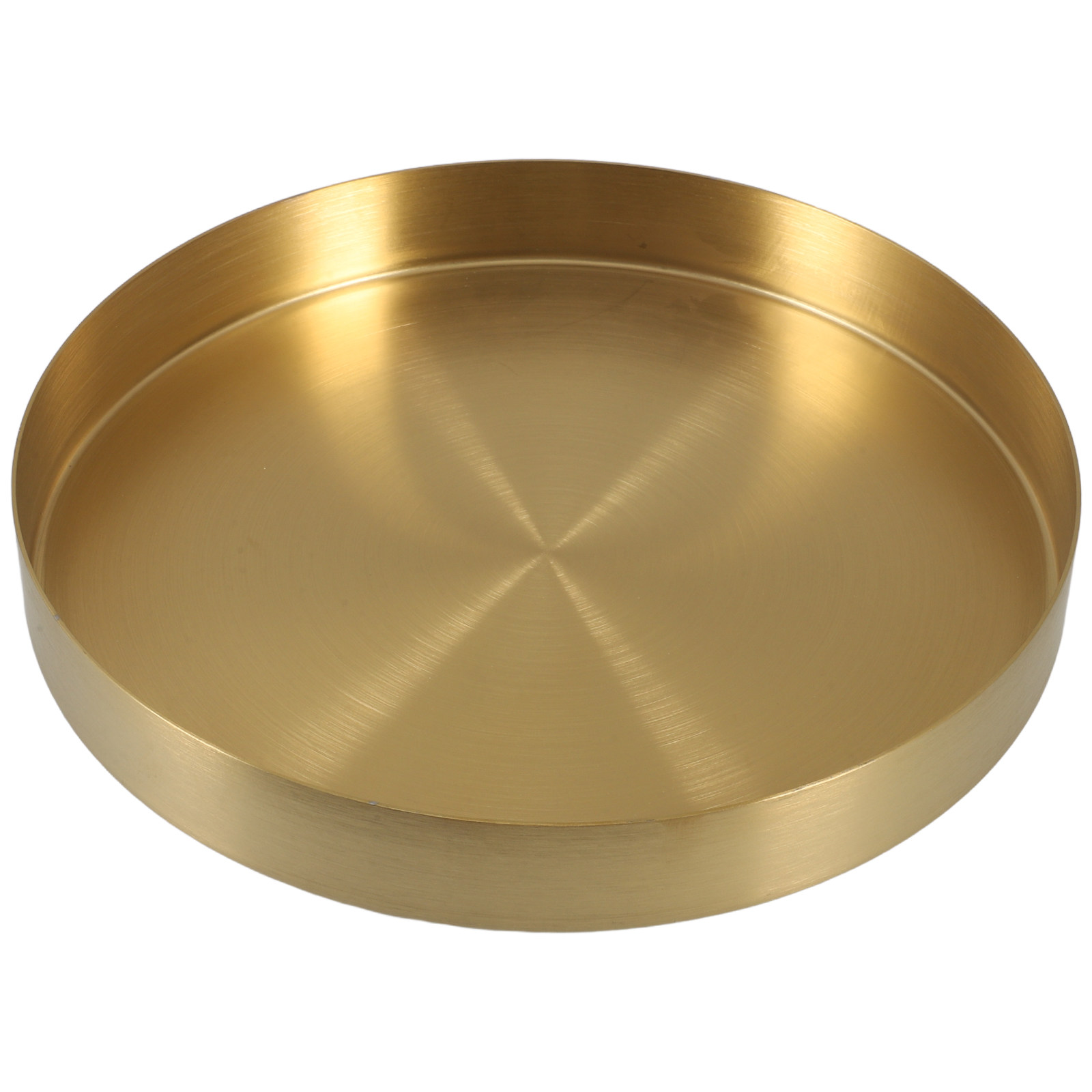 Bandeja Redonda de Acero Inoxi - Makeup Organizer reseña y precio