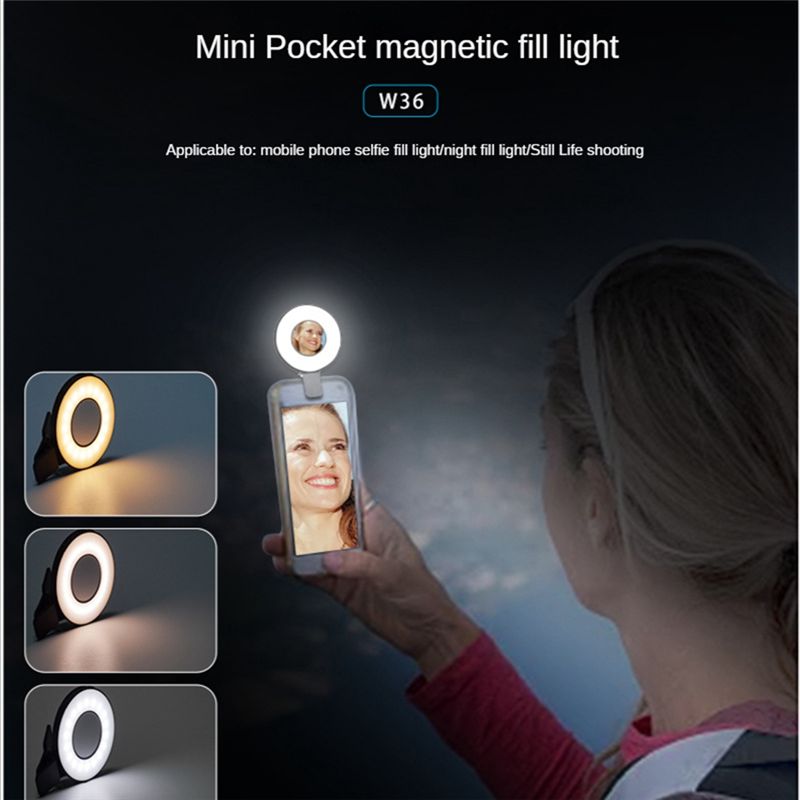 AABFK Mini luz de relleno para - Beauty Makeup Video reseña y precio