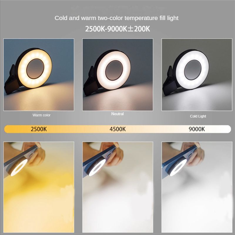 AABFK Mini luz de relleno para - Beauty Makeup Video reseña y precio
