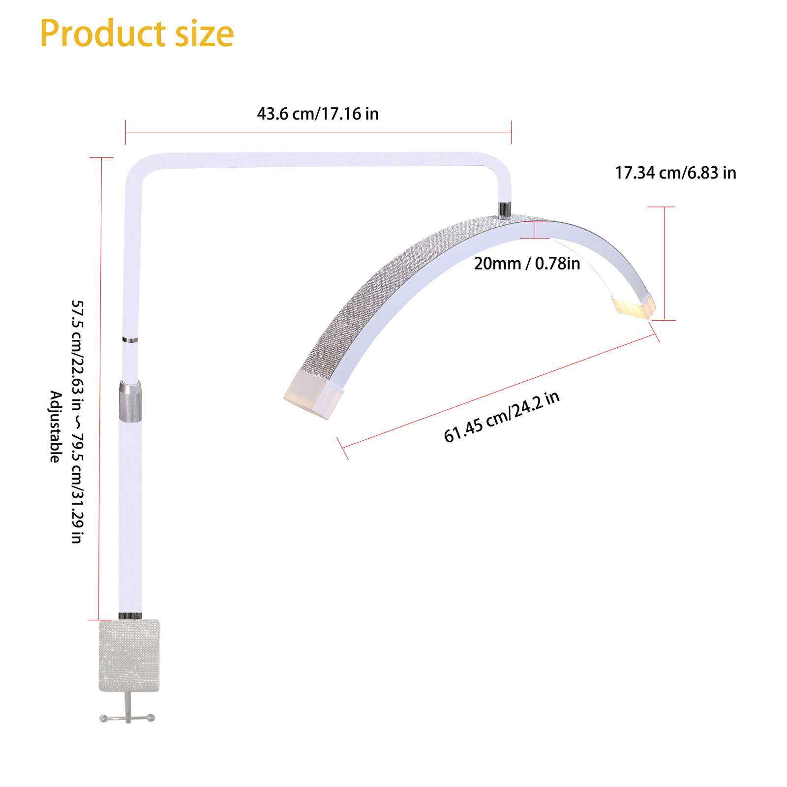 Fusitu FT-Y11 40W luz LED de e - Beauty Makeup Video reseña y precio