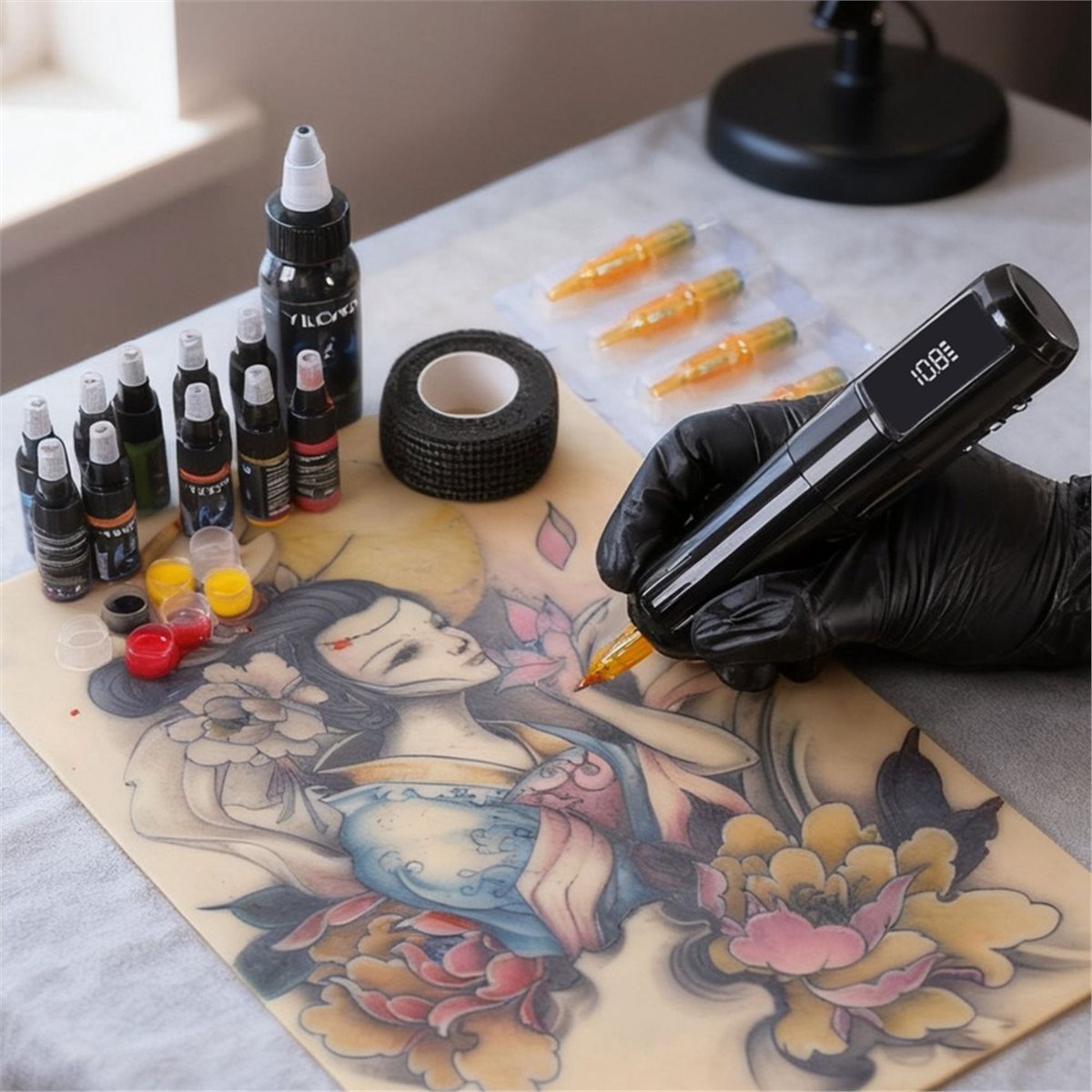Máquina de Tatuaje Inalámbrica - Beauty Makeup Sale reseña y precio