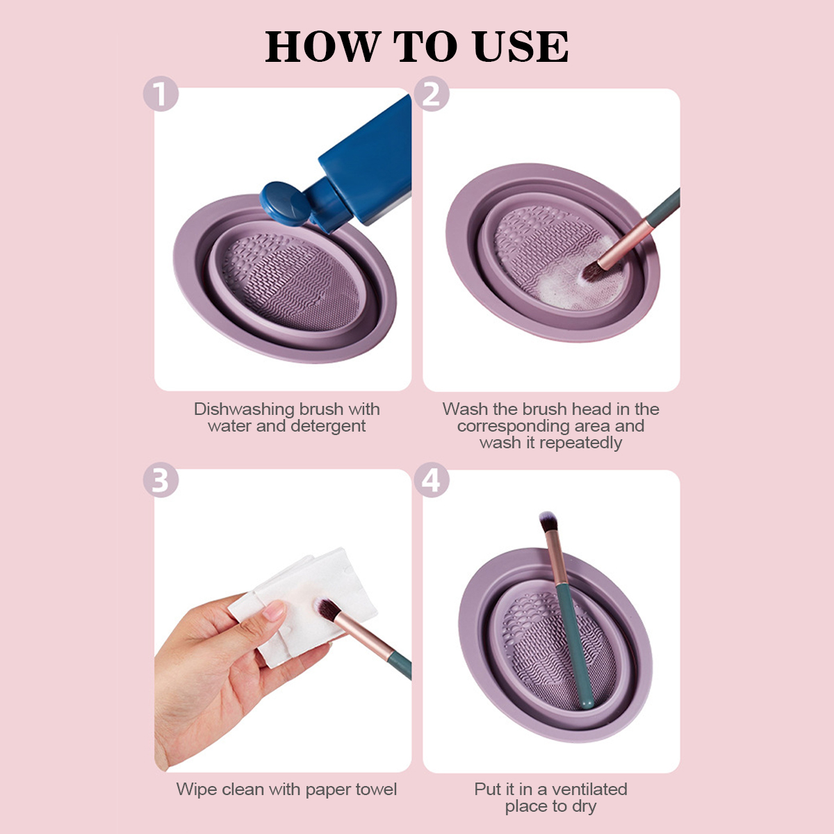 Tazón de Silicona para Limpiar - Beauty Makeup Vanity reseña y precio