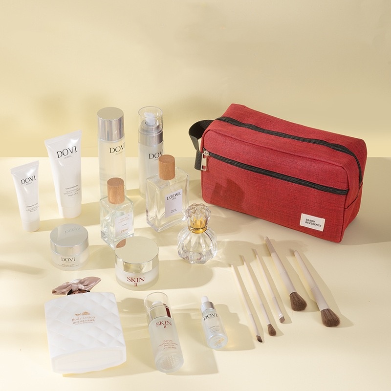 Nueva bolsa de aseo de viaje p - Makeup Beauty Necessaire reseña y precio