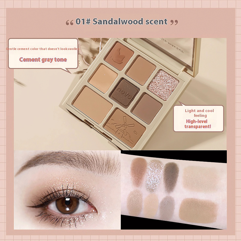 Paleta de Sombras de Ojos de O - Beauty Makeup Novo reseña y precio