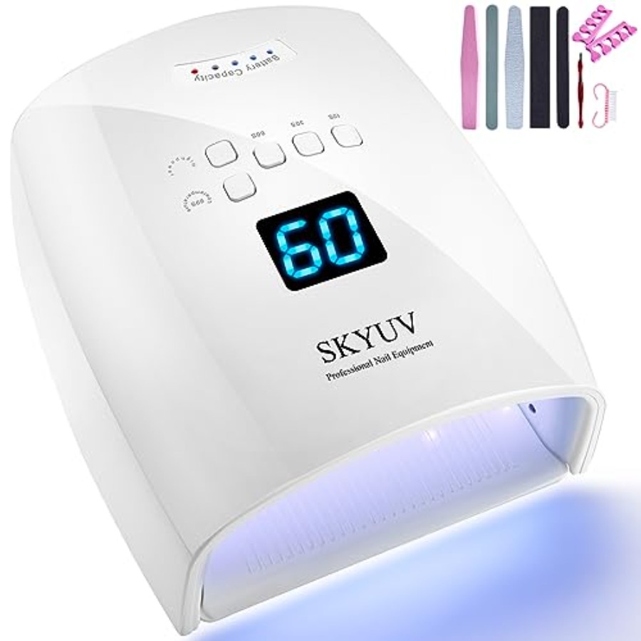 Lámpara UV LED Recargable de S - Gel Nail Polish reseña y precio