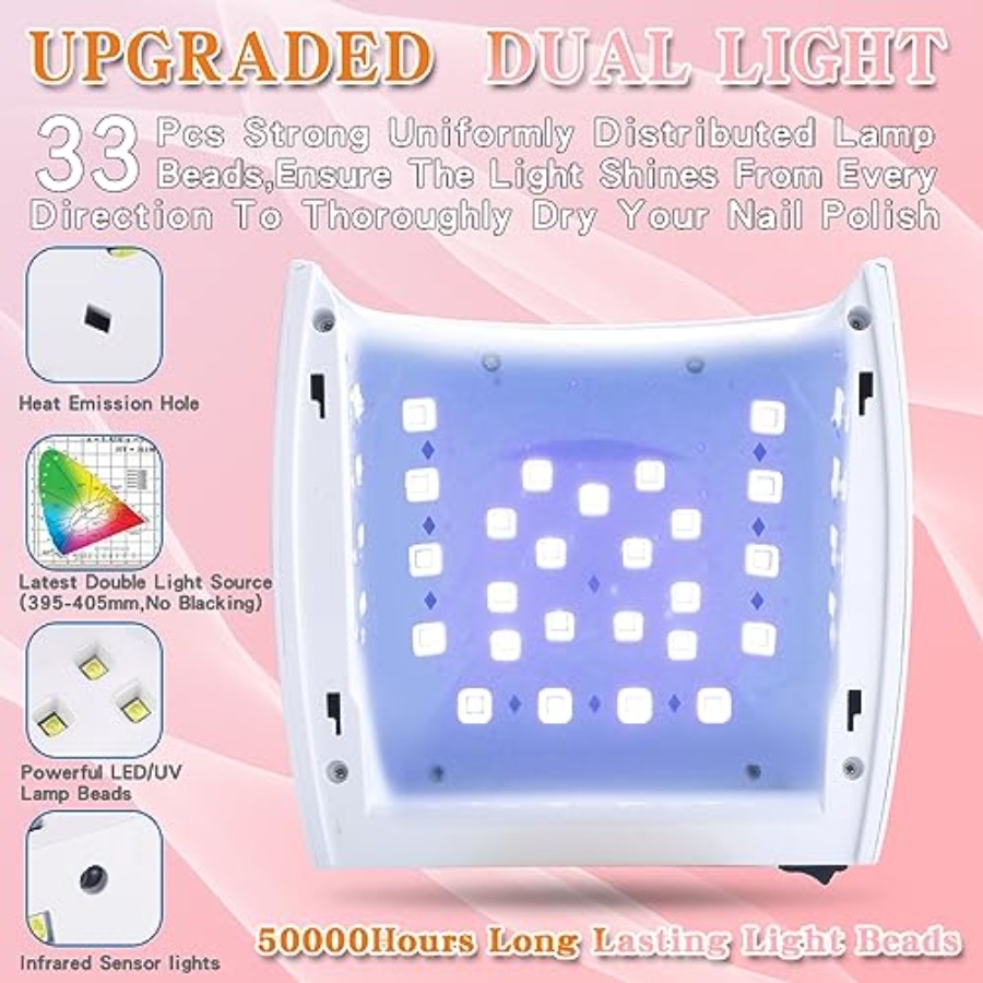 Lámpara UV LED Recargable de S - Gel Nail Polish reseña y precio