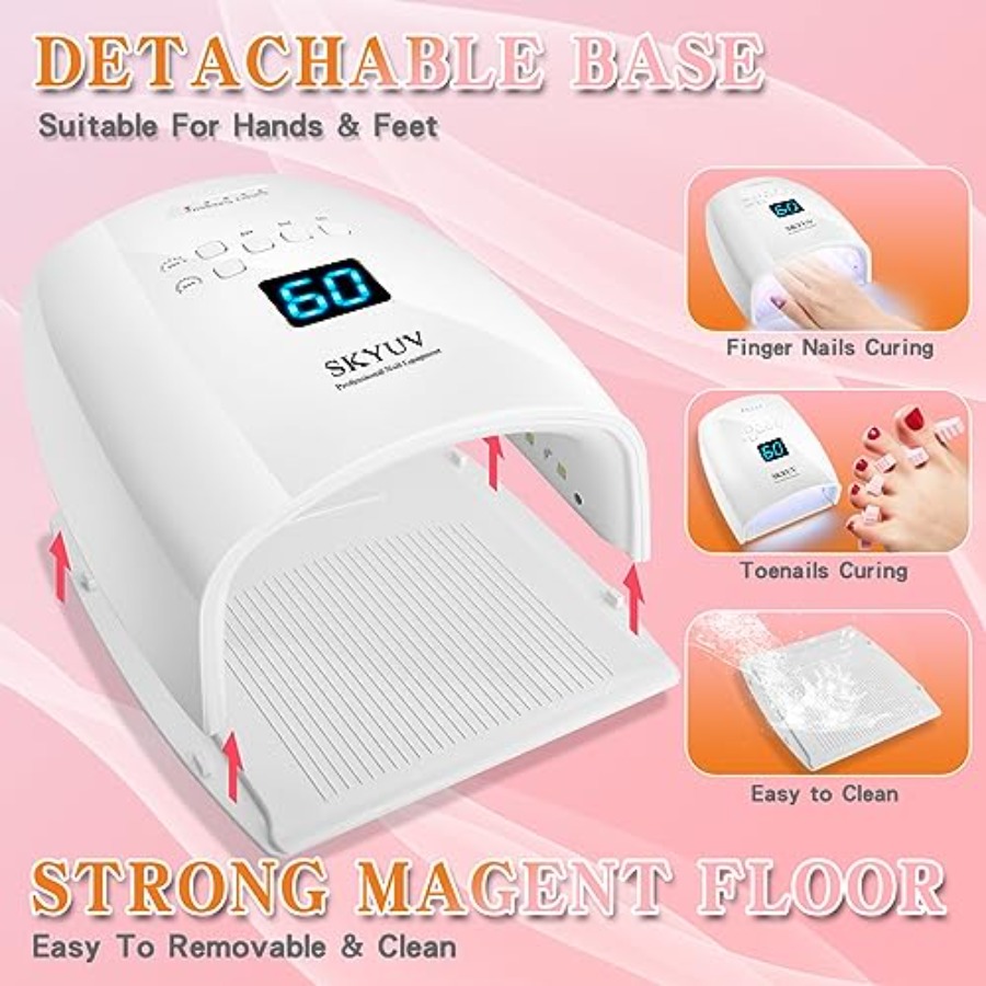Lámpara UV LED Recargable de S - Gel Nail Polish reseña y precio