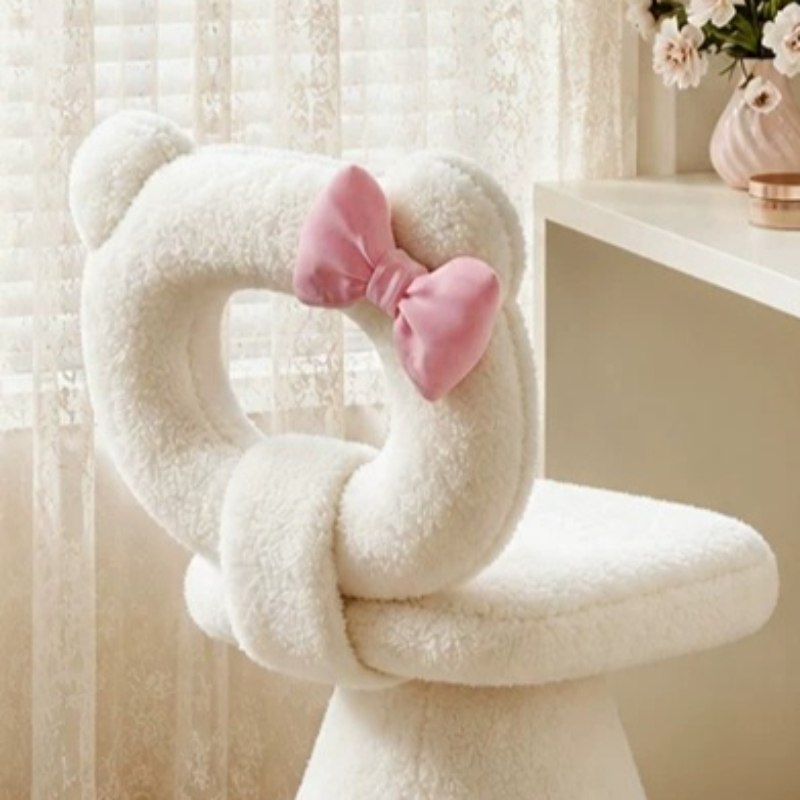 Taburete de tocador de madera  - Beauty Makeup Vanity reseña y precio