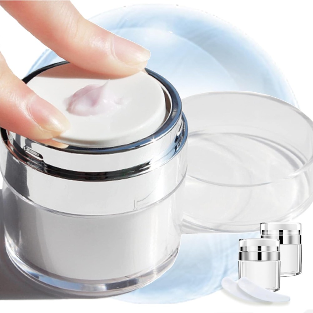 Tarro con bomba sin aire de 15 - Beauty Makeup Vanity reseña y precio