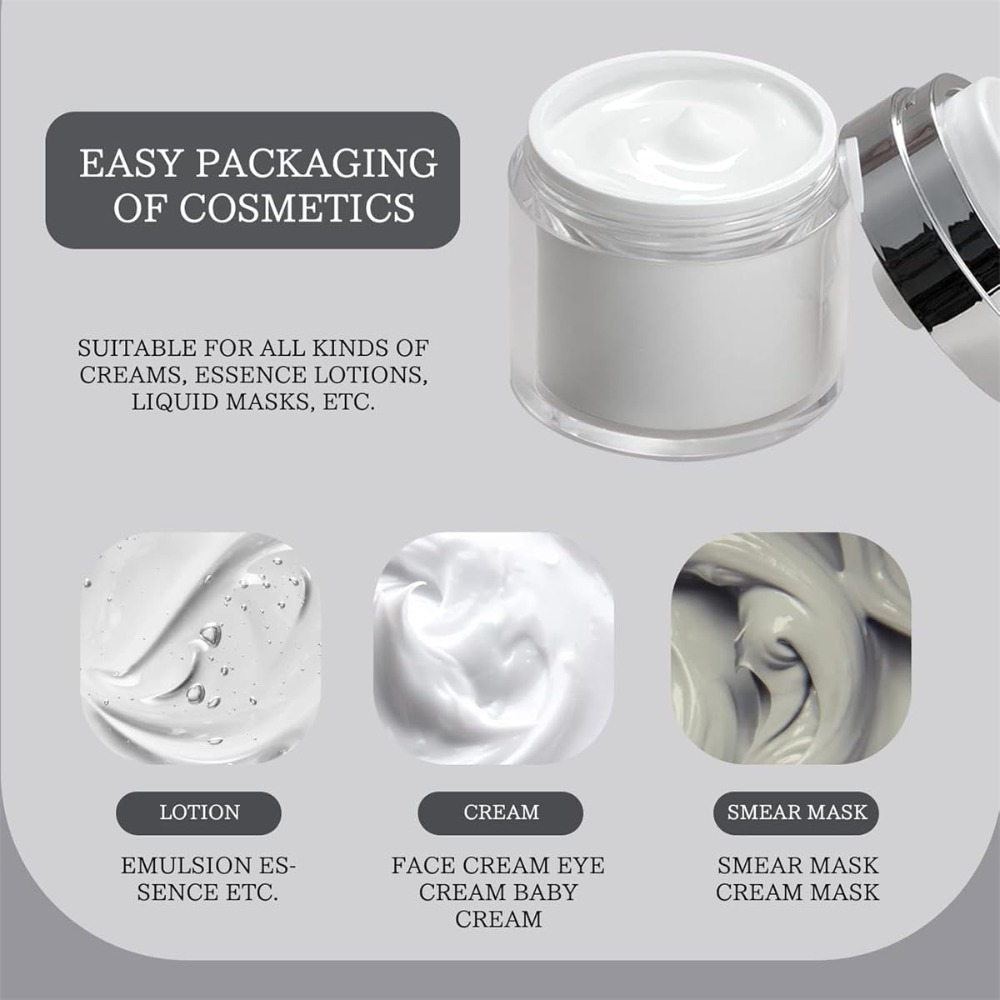 Tarro con bomba sin aire de 15 - Beauty Makeup Vanity reseña y precio