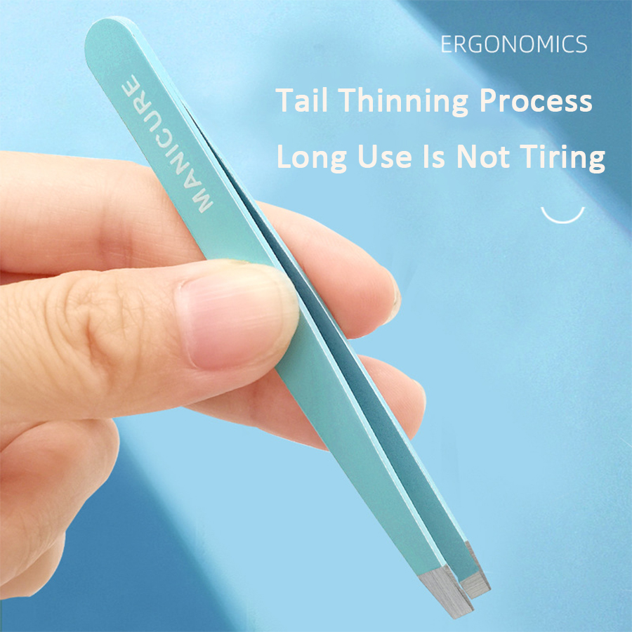 Pinzas para cejas coloridas, e - Beauty Makeup Remover reseña y precio