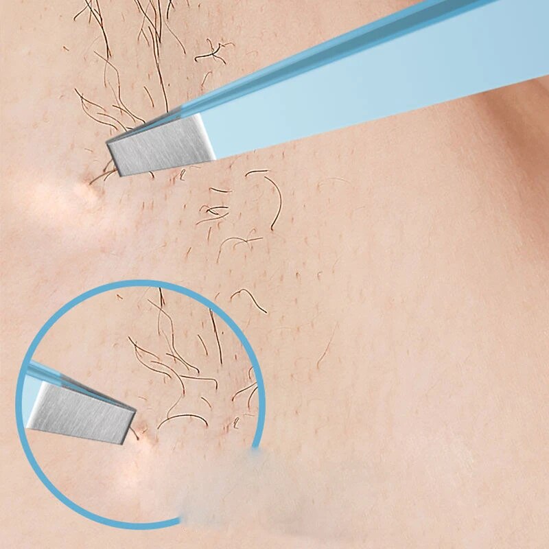 Pinzas para cejas, extractor d - Beauty Makeup Remover reseña y precio