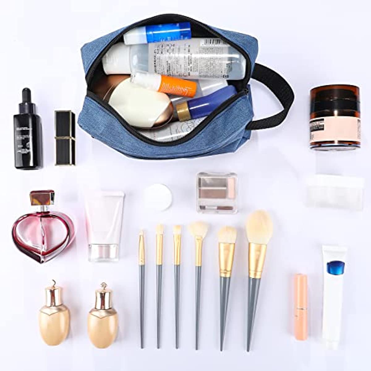 Neceser de viaje para hombre y - Makeup Beauty Necessaire reseña y precio