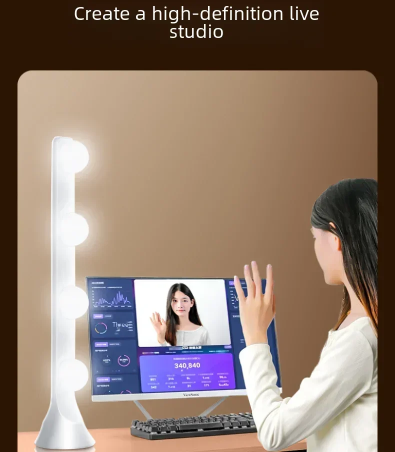 Profesional de 10W ​ ​ Lámpara - Beauty Makeup Video reseña y precio