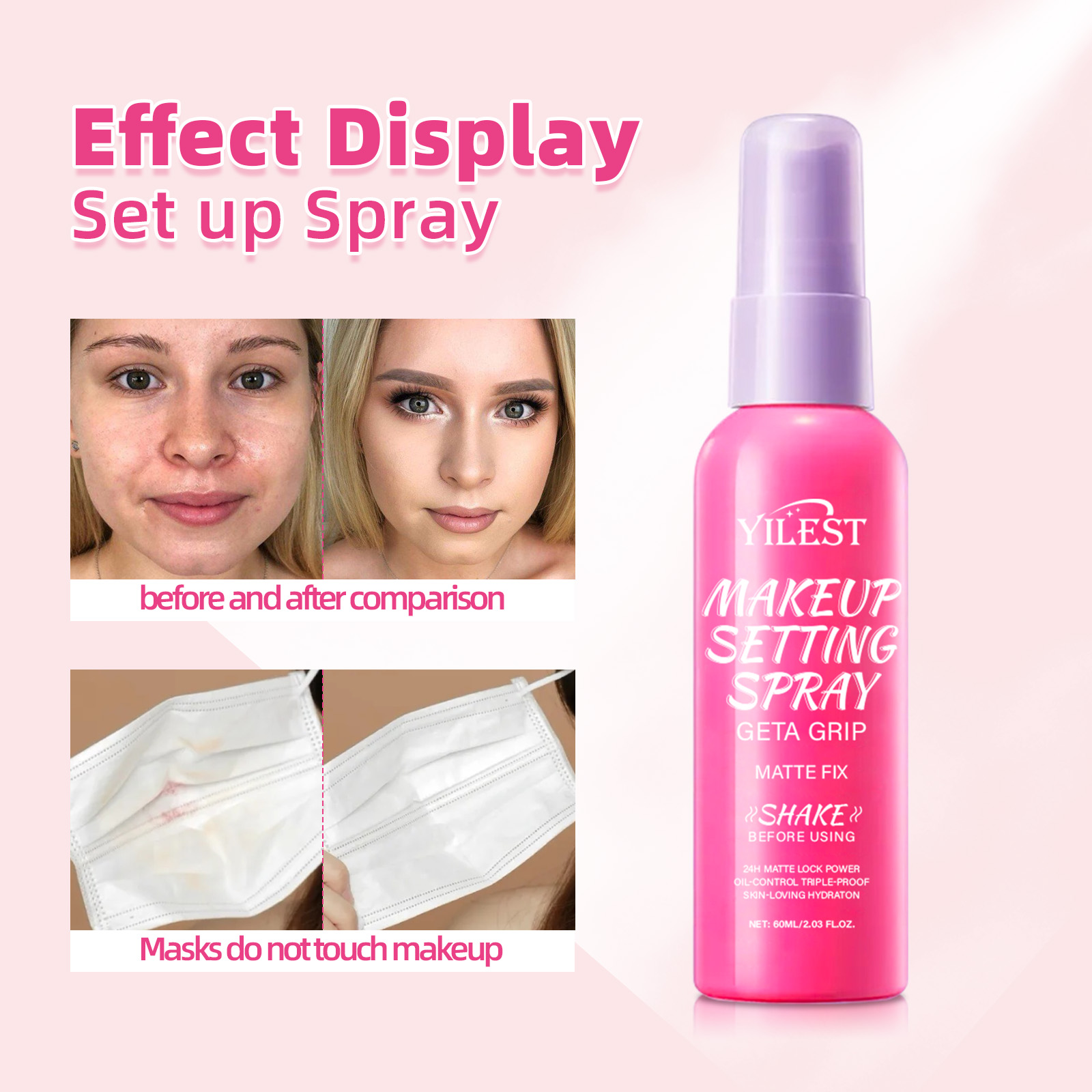 Spray Fijador de Maquillaje Ma - Setting Spray reseña y precio