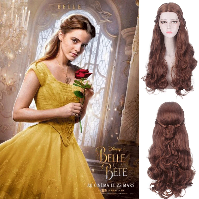 Peluca de Cosplay de la Bella  - Beauty Makeup Vanity reseña y precio
