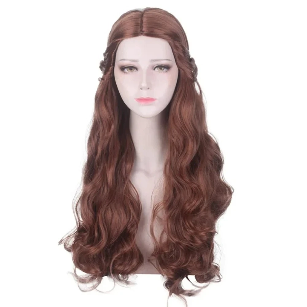Peluca de Cosplay de la Bella  - Beauty Makeup Vanity reseña y precio