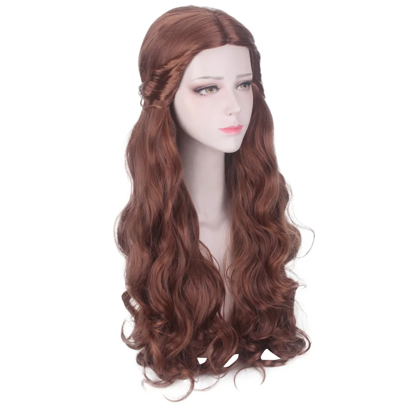 Peluca de Cosplay de la Bella  - Beauty Makeup Vanity reseña y precio
