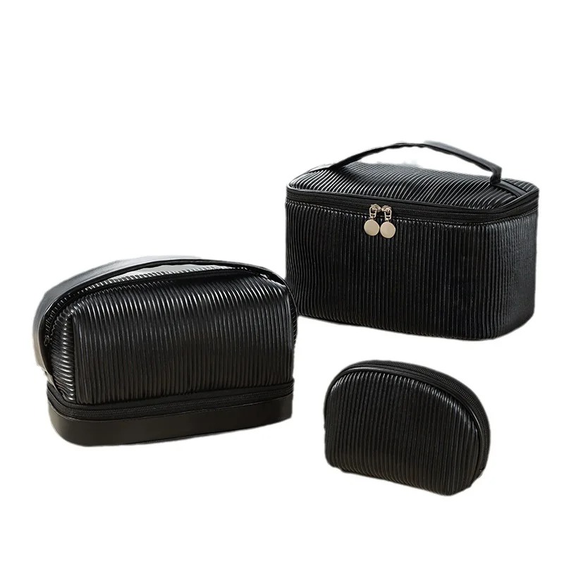 Bolsa de maquillaje de cuero P - Makeup Organizer reseña y precio
