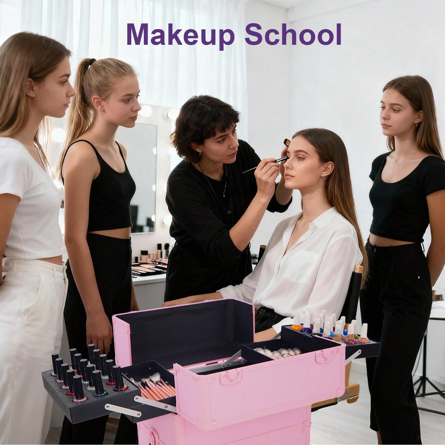 Maleta de Maquillaje con Rueda - Makeup Organizer reseña y precio