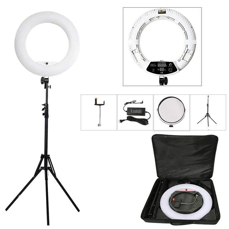 Yidoblo 96W Ring Light FD-480  - Beauty Makeup Video reseña y precio