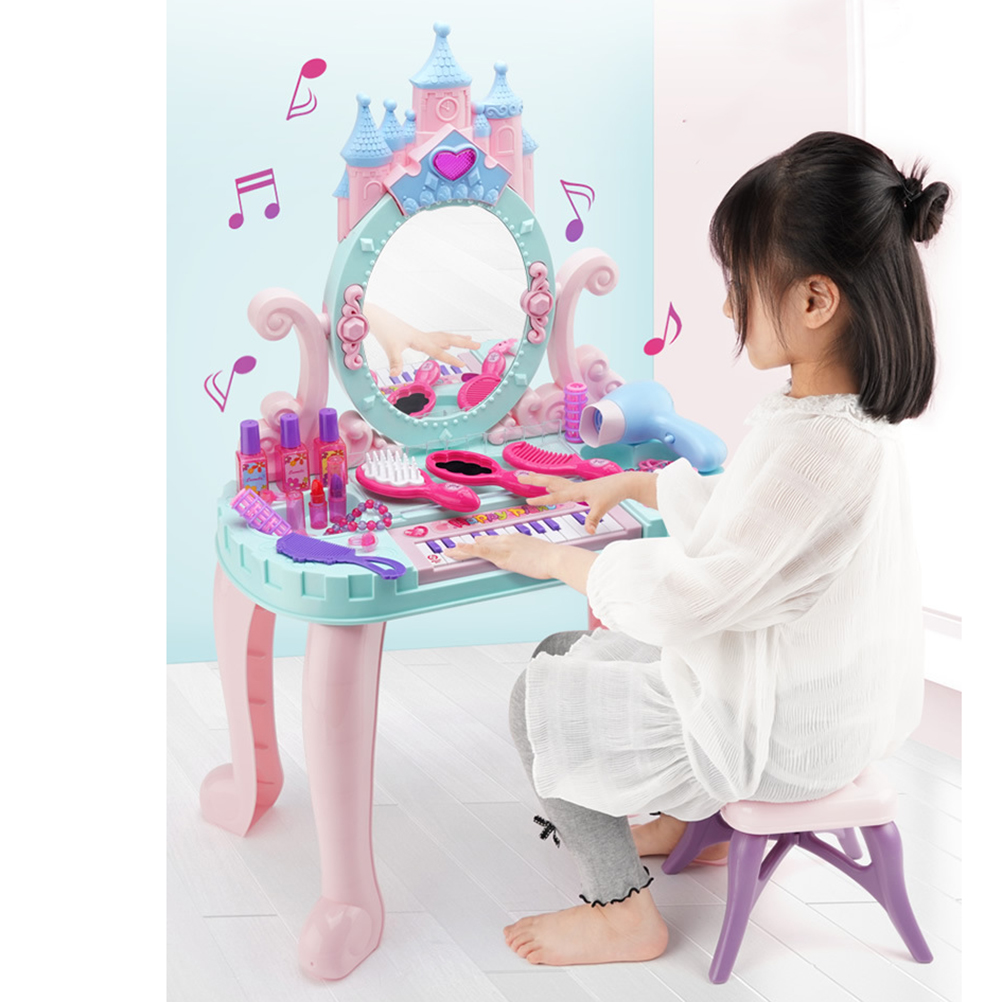 Tocador de maquillaje de belle - Beauty Makeup Set For Kids reseña y precio