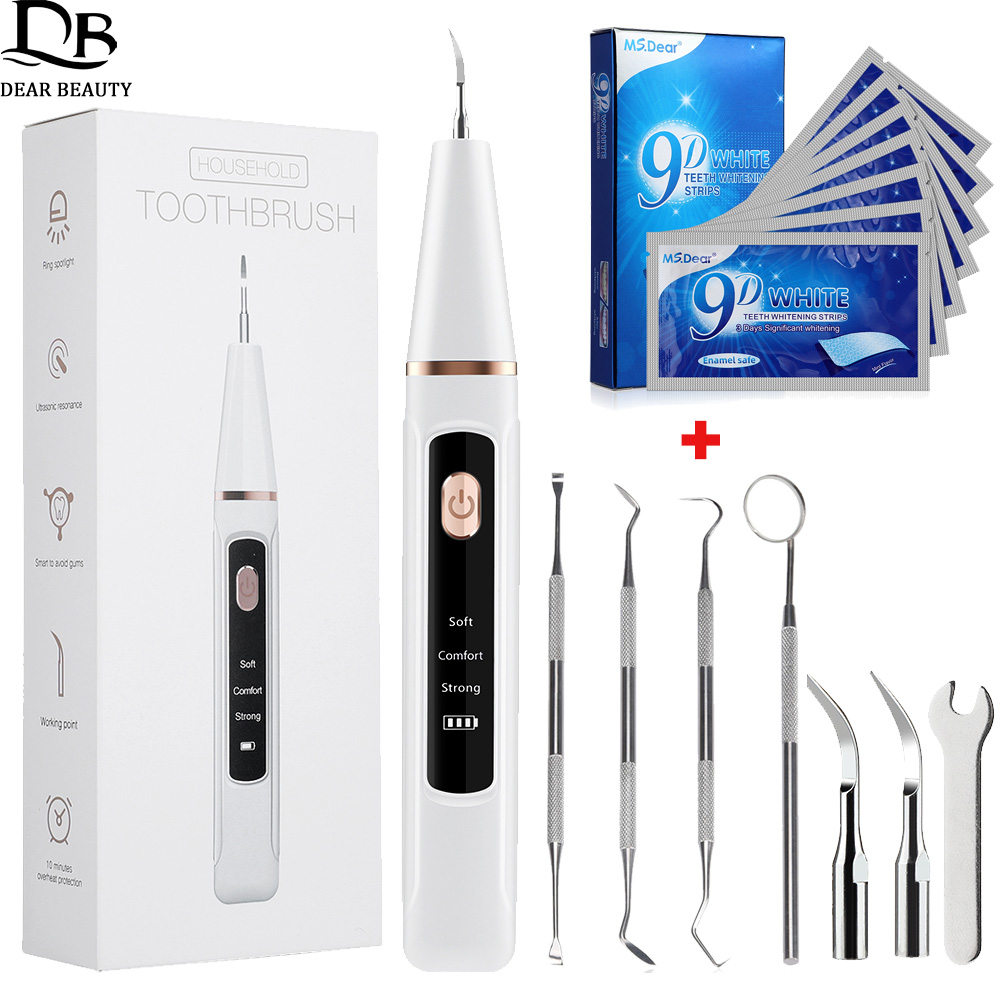 Removedor de cálculo Dental ul - Teeth Whitening Strips reseña y precio