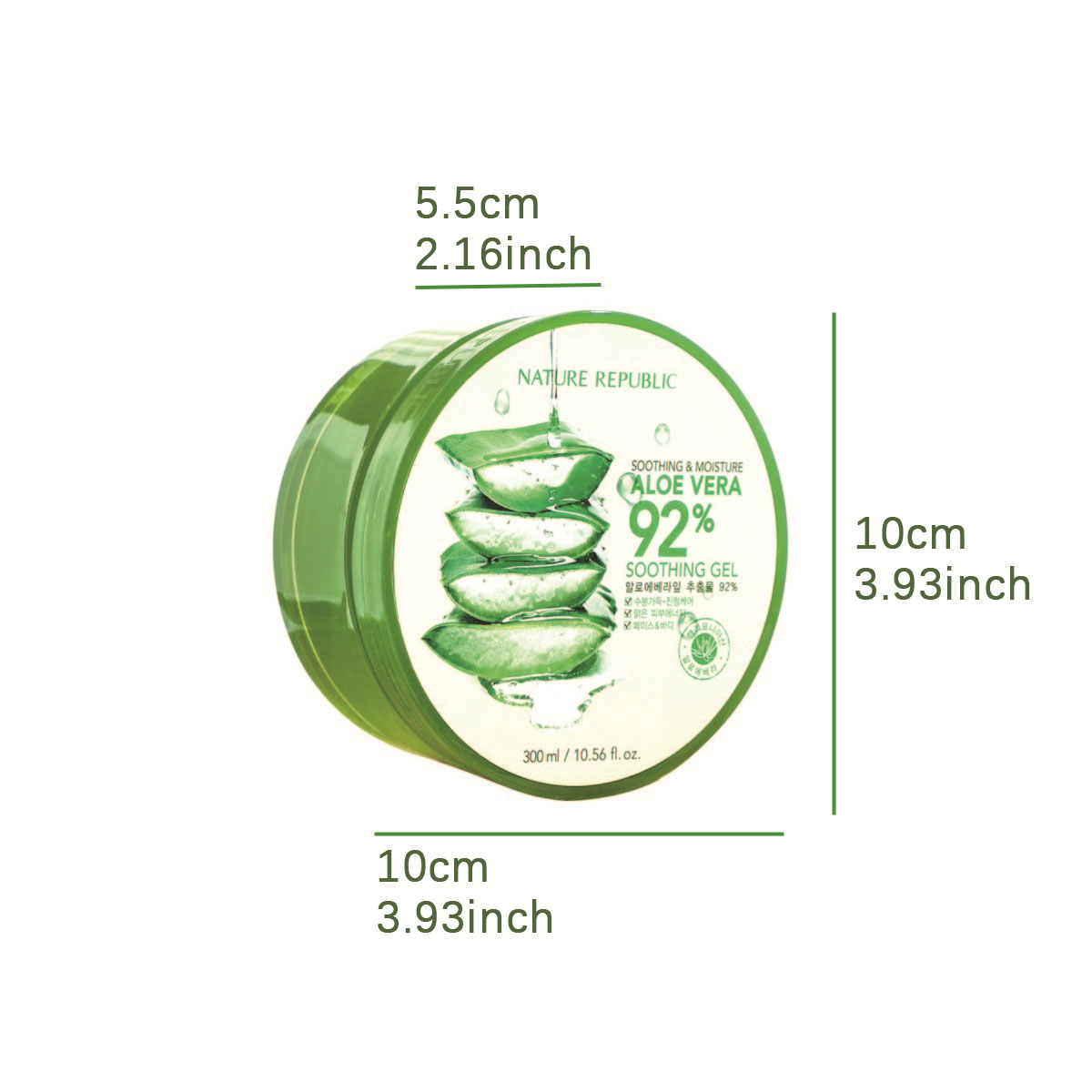 Nature Republic Nuevo Gel de A - Beauty Makeup Korean reseña y precio