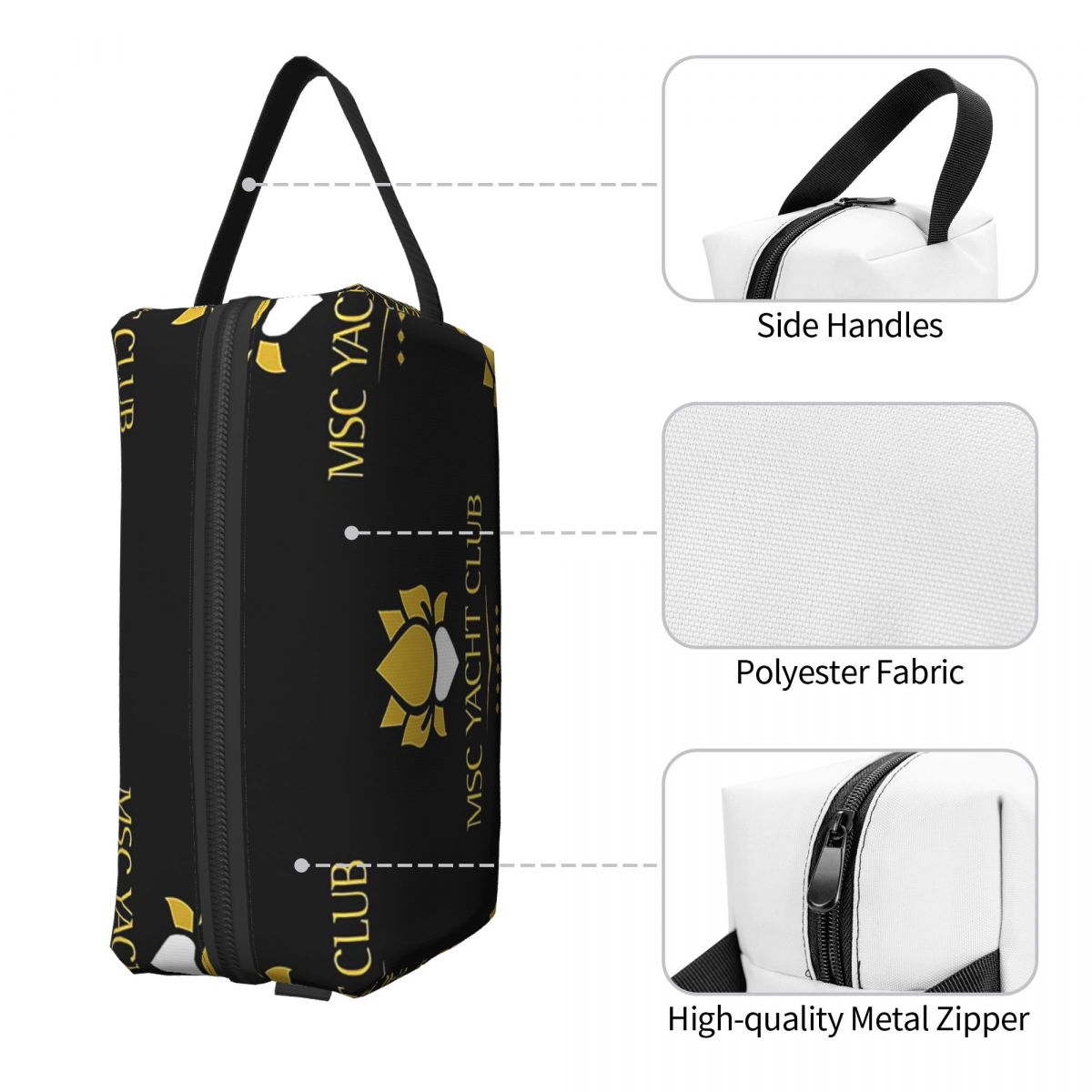 Bolsa de maquillaje con diseño - Beauty Makeup Logo Design reseña y precio