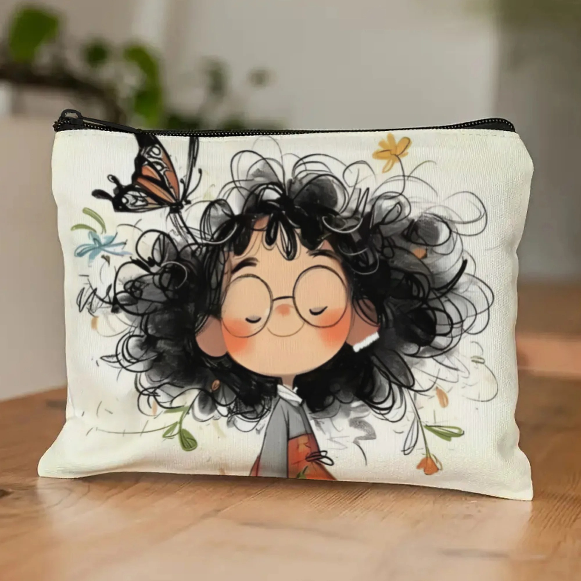 Bolsa de maquillaje de chica d - Makeup Organizer reseña y precio