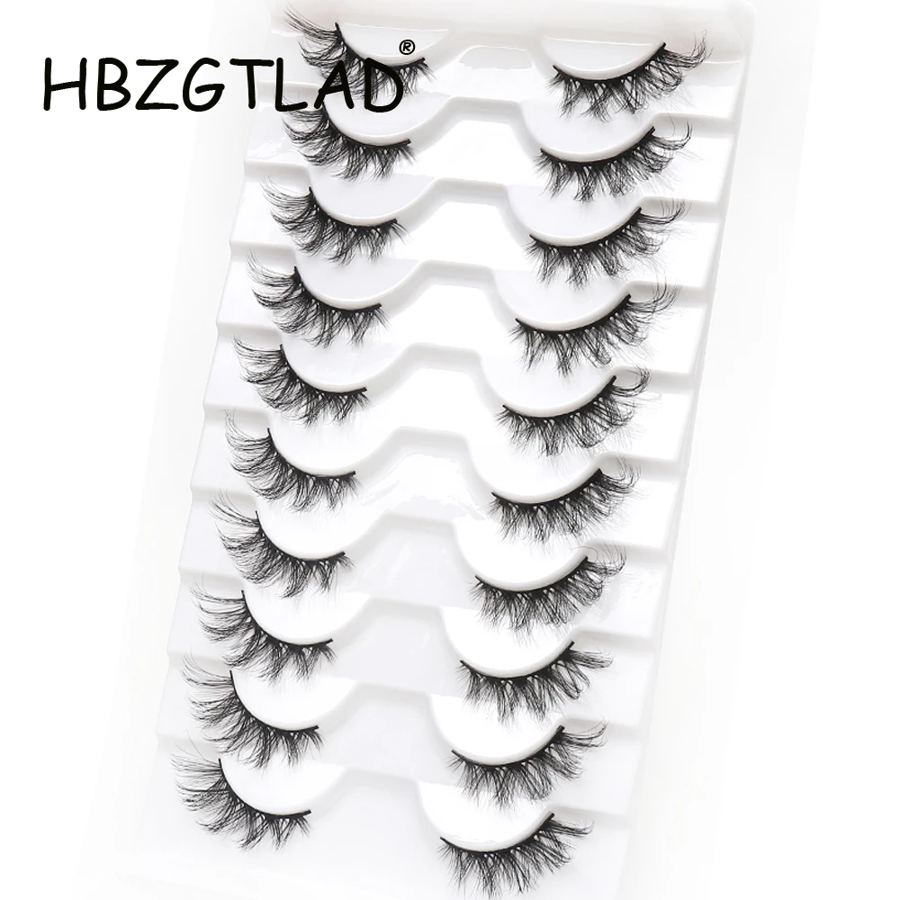 Nuevo 10 pares de pestañas pos - Beauty Full Makeup reseña y precio