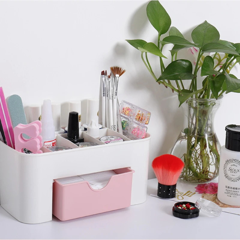 Organizador de uñas, cajón de  - Beauty Makeup Vanity reseña y precio