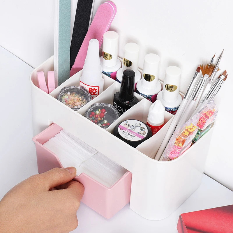 Organizador de uñas, cajón de  - Beauty Makeup Vanity reseña y precio