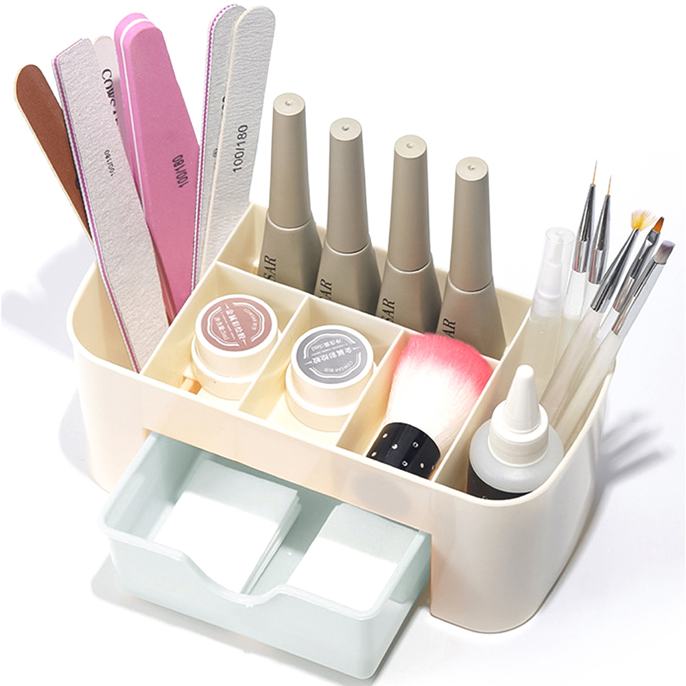 Organizador de uñas, cajón de  - Beauty Makeup Vanity reseña y precio